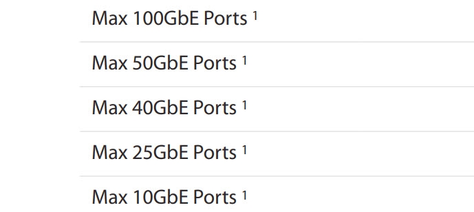 How much switch port spped do you need?